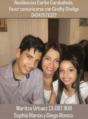 Maritza Urbaez - Diego Blanco - Sophia Blanco